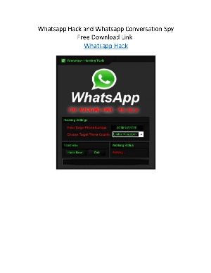 Hack Whatsapp Plus